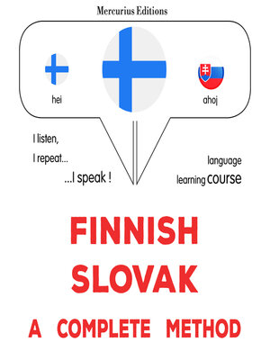 cover image of suomi--slovakki